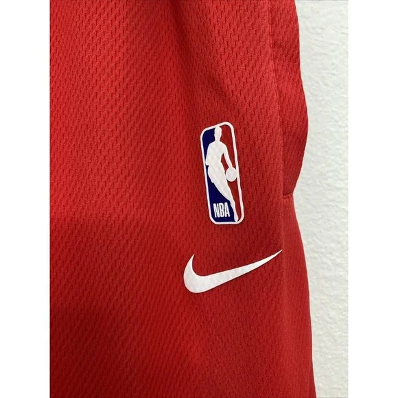 NEW XL Nike NBA New Orleans Pelicans  Dri-Fit Red Shorts Mens  AV1814-657 - Picture 3 of 6